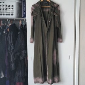 Steampunk Western Duster Jacket